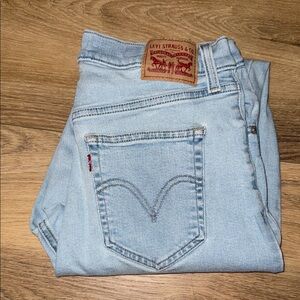 Levi's Sky Blue Denim Jeans